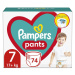 PAMPERS Active Pants 7 17 74 ks