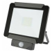 Venkovní LED reflektor s PIR detektorem Emos Ideo 850EMIDS30WZS2731, 30 W, N/A, šedá