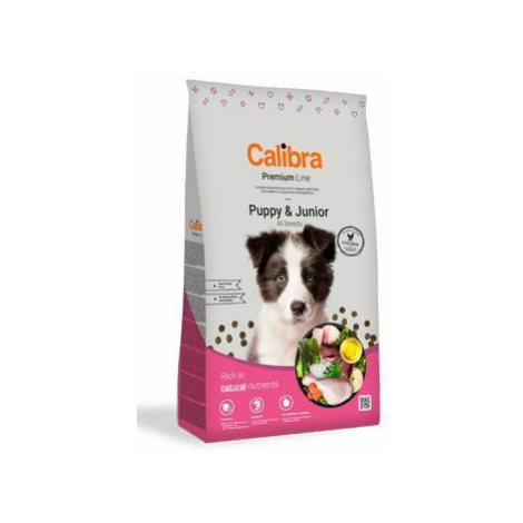 Calibra Dog Premium Line Puppy&Junior 12 kg NEW sleva + 3kg zdarma