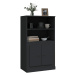 vidaXL Skříň highboard černá 60 x 35,5 x 103,5 kompozitní dřevo