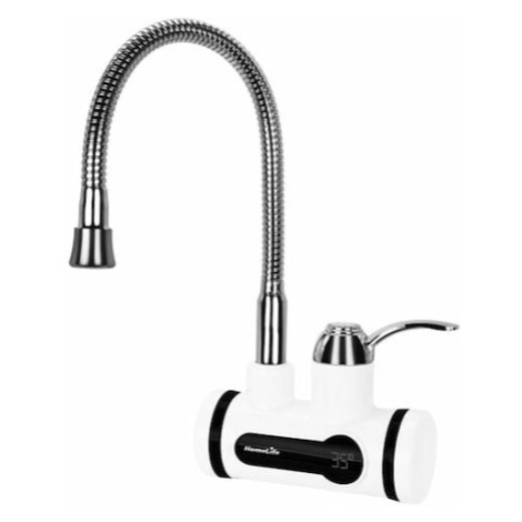 Homelife Digiterm dřezová baterie s elektrickým ohřevem vody bílá/chrom SDR-10C-3