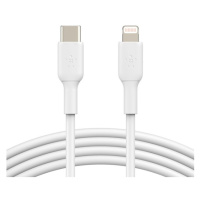 Belkin BOOST Charge USB-C/Lightning kabel, 1m, bílý