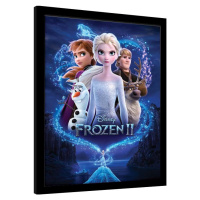 Obraz na zeď - Ledové království 2 (Frozen) - Magic, 34.3 × 44.5 cm