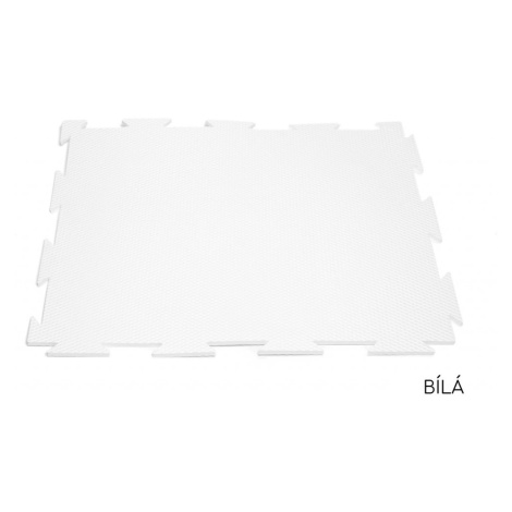 ELIS DESIGN Pěnová puzzle podložka barevná - nízká barva: Bílá Elisdesign
