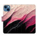 iSaprio flip pouzdro BlackPink Marble pro iPhone 13