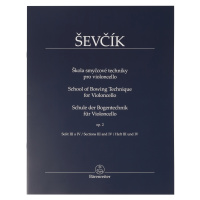 MS Škola smyčcové techniky pro violoncello op. 2, sešit III a IV - Ota