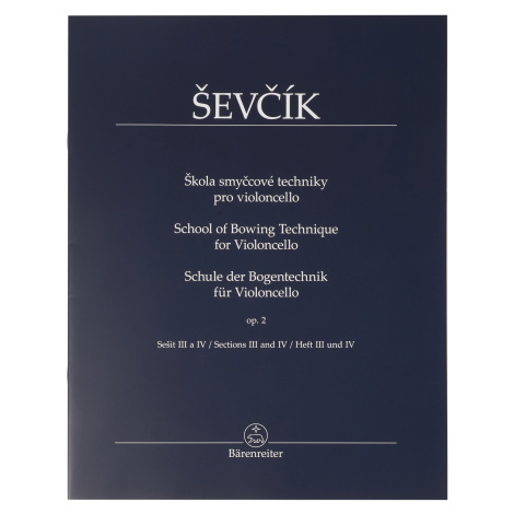MS Škola smyčcové techniky pro violoncello op. 2, sešit III a IV - Ota