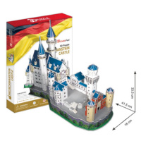 CubicFun - Puzzle 3D Zámek Neuschwanstein - 98 dílků