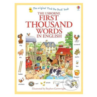 First Thousand Words in English - Heather Amery, Stephen Cartwright (Ilustrátor) - kniha z kateg