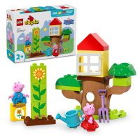 Lego® duplo® 10431 prasátko peppa – zahrada a dům na stromě