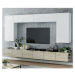 MJ-Furniture Obývací stěna Mina 300 cm bílá/dub sonoma