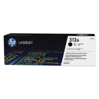 HP 312A Black LaserJet Toner Cartridge Černá