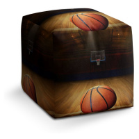 Sablio Taburet Cube Basketball: 40x40x40 cm