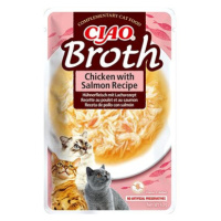 Ciao Churu Cat Broth Vývar kuřecí a lososová receptura 10 × 40 g