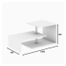 Kalune Design Konferenční stolek Dilek bílý