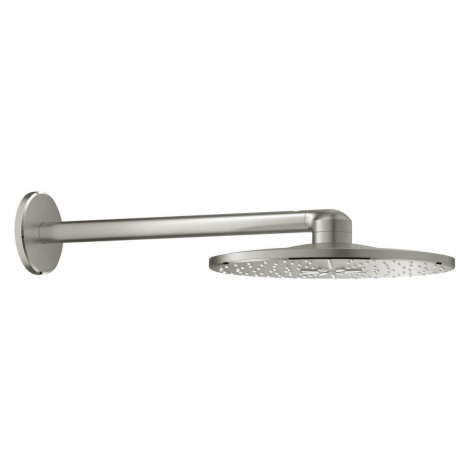 Hlavová sprcha Grohe Rainshower SmartActive na stěnu včetně sprchového ramena supersteel 26475DC