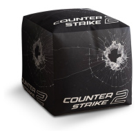 Sablio Taburet Cube Counter Strike 2 Průstřel: 40x40x40 cm