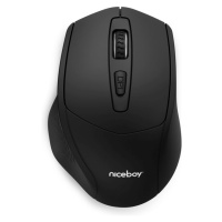 Niceboy Office M10 Ergonomic bezdrátová myš černá