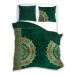Faro Povlečení ze saténové bavlny Pure Sateen 140x200 cm zelené