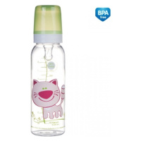 Canpol Babies láhev s potiskem bez BPA medvídek 250ml