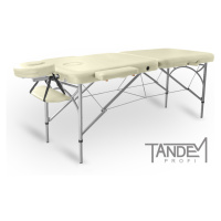 Skládací masážní stůl TANDEM Profi A2D Barva: krémová