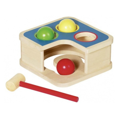 2v1 – zatloukačka a kuličková dráha Montessori