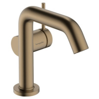 Umyvadlová baterie Hansgrohe Tecturis S bez výpusti kartáčovaný bronz 73321140