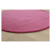 Vopi koberce Kusový koberec Eton růžový 11 kruh - 67x67 (průměr) kruh cm