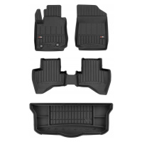 Set 3D gumové rohože rohož do kufru Toyota Aygo 2 Hb 2014-2022