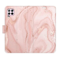 iSaprio flip pouzdro RoseGold Marble pro Huawei P40 Lite