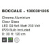 NOVA LUCE závěsné svítidlo BOCCALE chromovaný hliník čiré sklo G9 5x5W 230V IP20 vč. žárovky 130