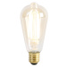 Smart E27 stmívatelná LED lampa ST64 zlatá 7W 806 lm 1800-3000K