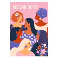 Ilustrace We can do it! Poster International, Angelina Bambina, (26.7 x 40 cm)