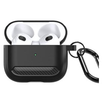 DUX DUCIS PECB pouzdro s háčkem pro AirPods 3, černé