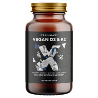 BrainMax Vegan Vitamin D3 & K2 4000 IU / K2 jako MK7 all-trans K2VITAL®DELTA 150 mcg, 100 rostli