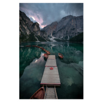 Fotografie Braies reflections, Marco Tagliarino, 26.7 × 40 cm