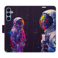 iSaprio Flip pouzdro Neon Astronaut 02 pro Samsung Galaxy A25 5G