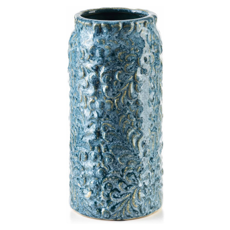 Mondex Keramická váza YANDA 21 cm modrá