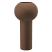 Cooee Design, Keramická váza Pillar Coconut, 24 cm, hnědá