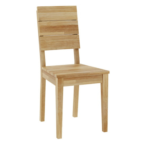 Dubová židle Massivo 04-1, dub, masiv