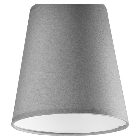 Envostar Envostar Risco stropní lampa 1 světlo látkové stínidlo šedá