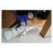 Houpačka Dřevěný Montessori skluzavkou velký XL Skládací lakovaný Pl