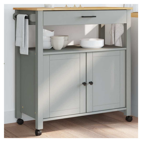 vidaXL Kuchyňský vozík MONZA 84 x 40 x 88,5 cm masivní borové dřevo