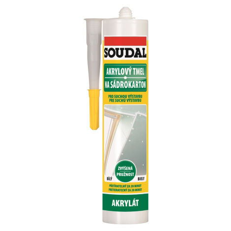 Soudal Akrylový tmel na sádrokarton 280 ml