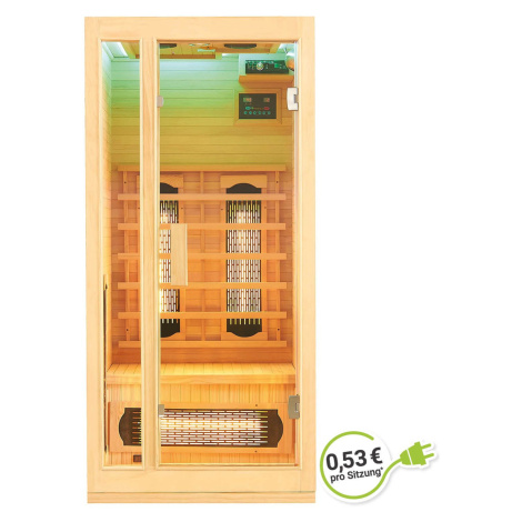 Juskys Infračervená sauna Nyborg S90V s plnospektrálními zářiči