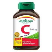Jamieson Vitamín C 1000 mg s postupným uvolňováním 100 + 20 tablet