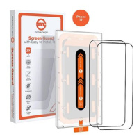 Mobile Origin Orange Screen Guard iPhone 15 2ks s aplikátorem