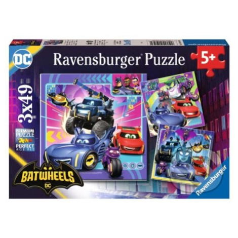 Batwheels - puzzle z kategorie 15 - 60 dílků RAVENSBURGER