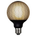 Teplá LED stmívatelná filamentová žárovka E27, 4 W Graphic Diamond – Star Trading