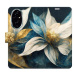 iSaprio Flip pouzdro Gold Flowers pro Honor 200